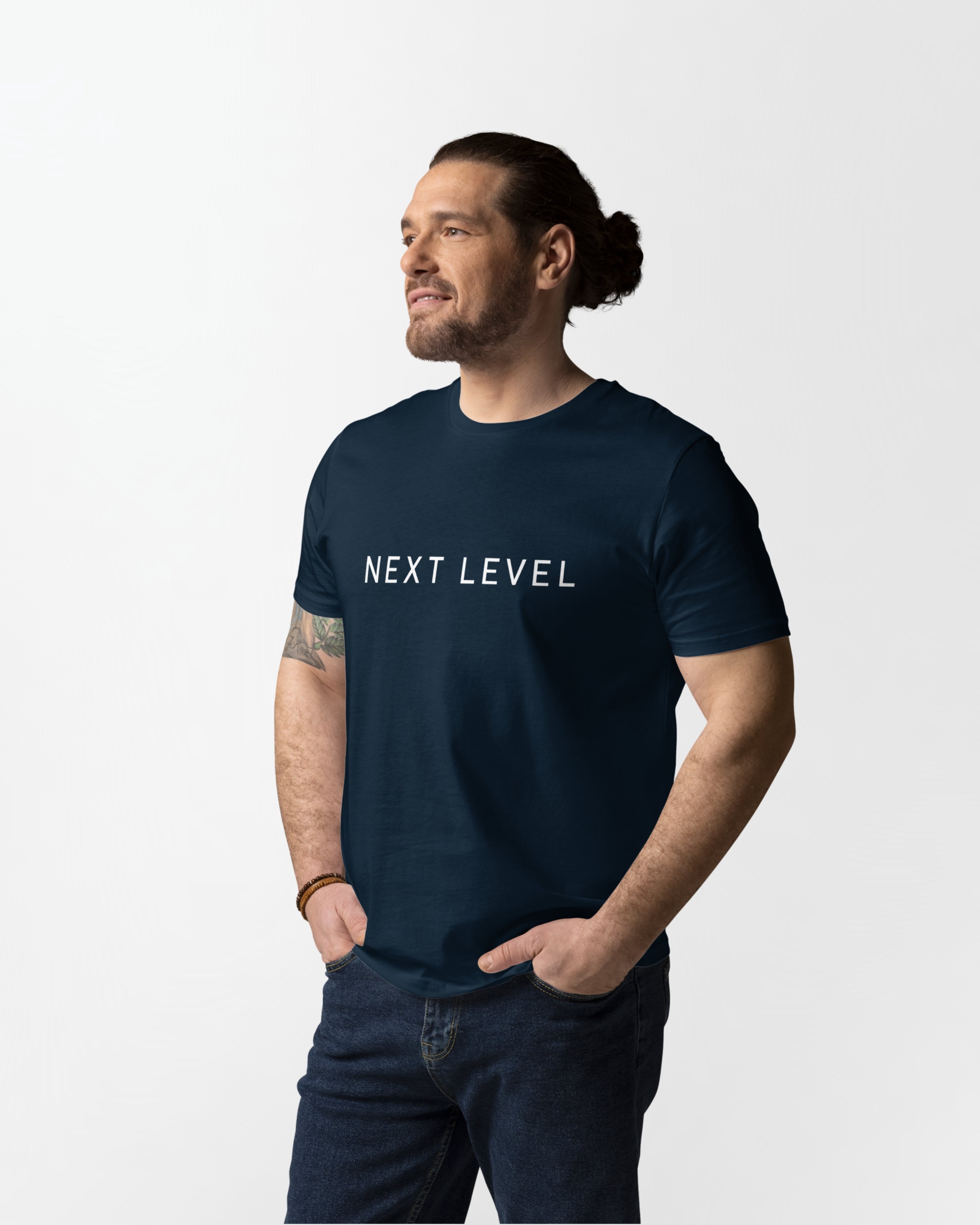 T-Shirt AMBITION Bleu Profond