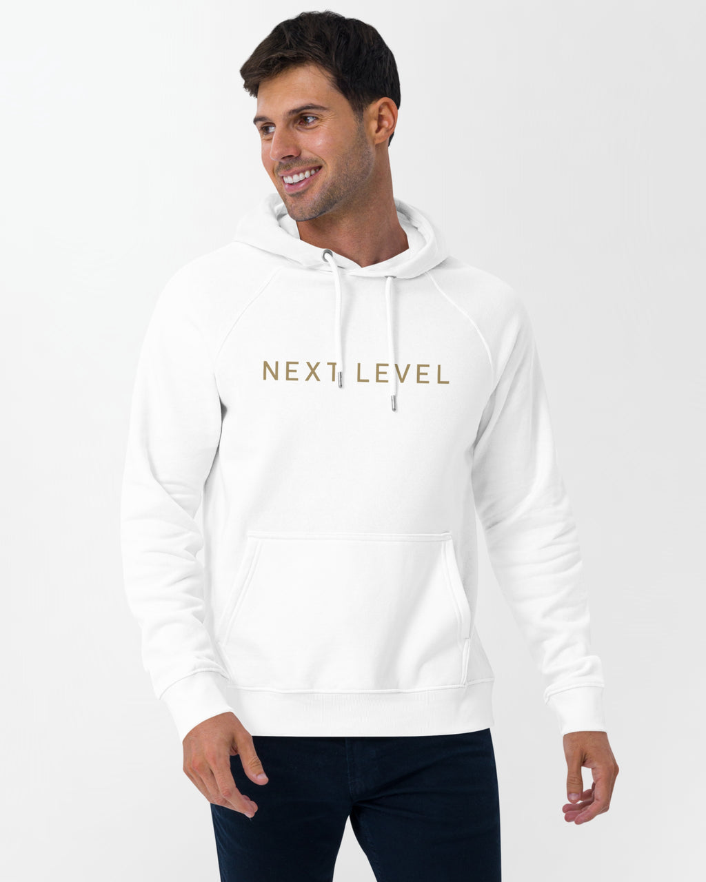 Sweat à capuche AMBITION Blanc