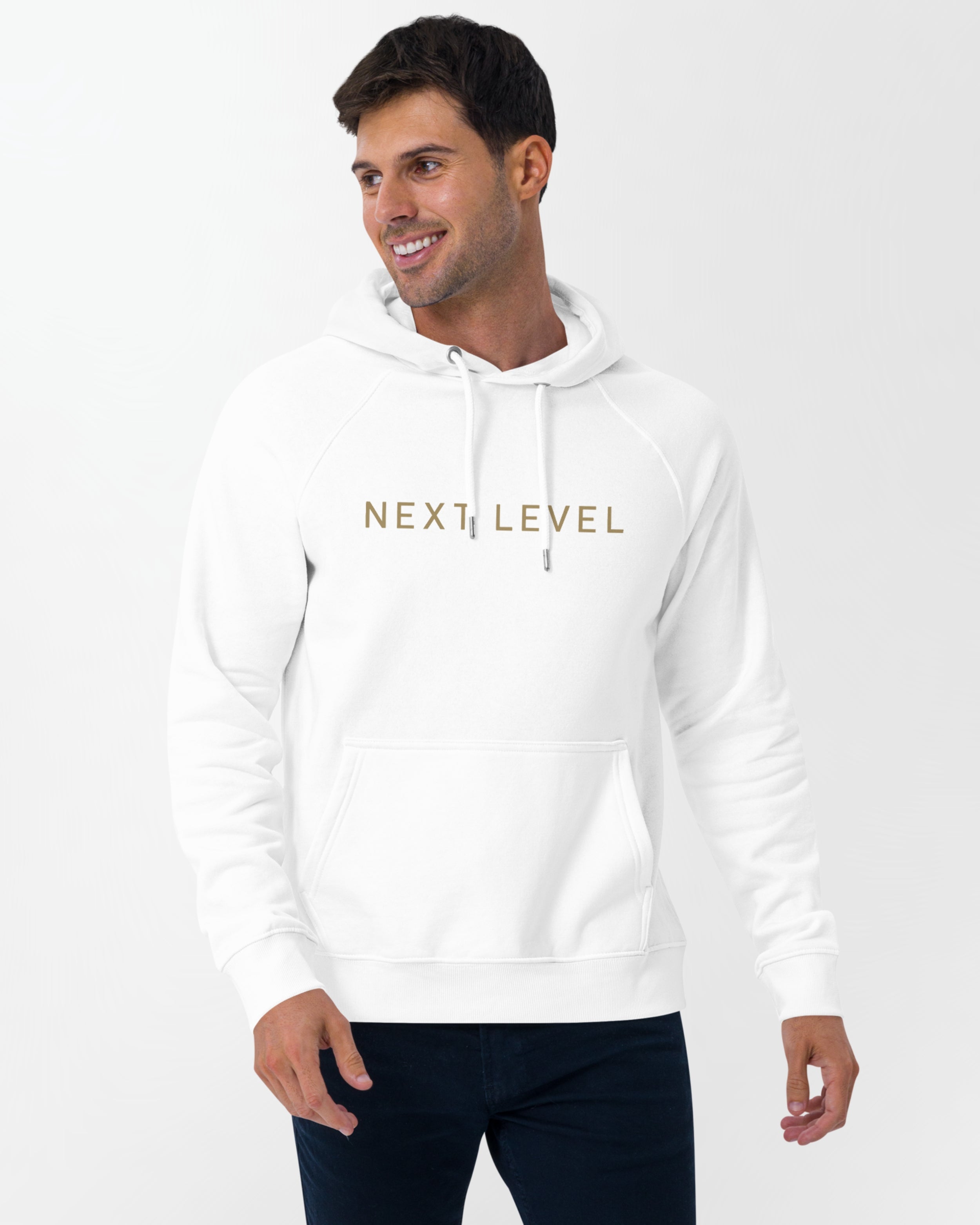 Sweat à capuche AMBITION Blanc