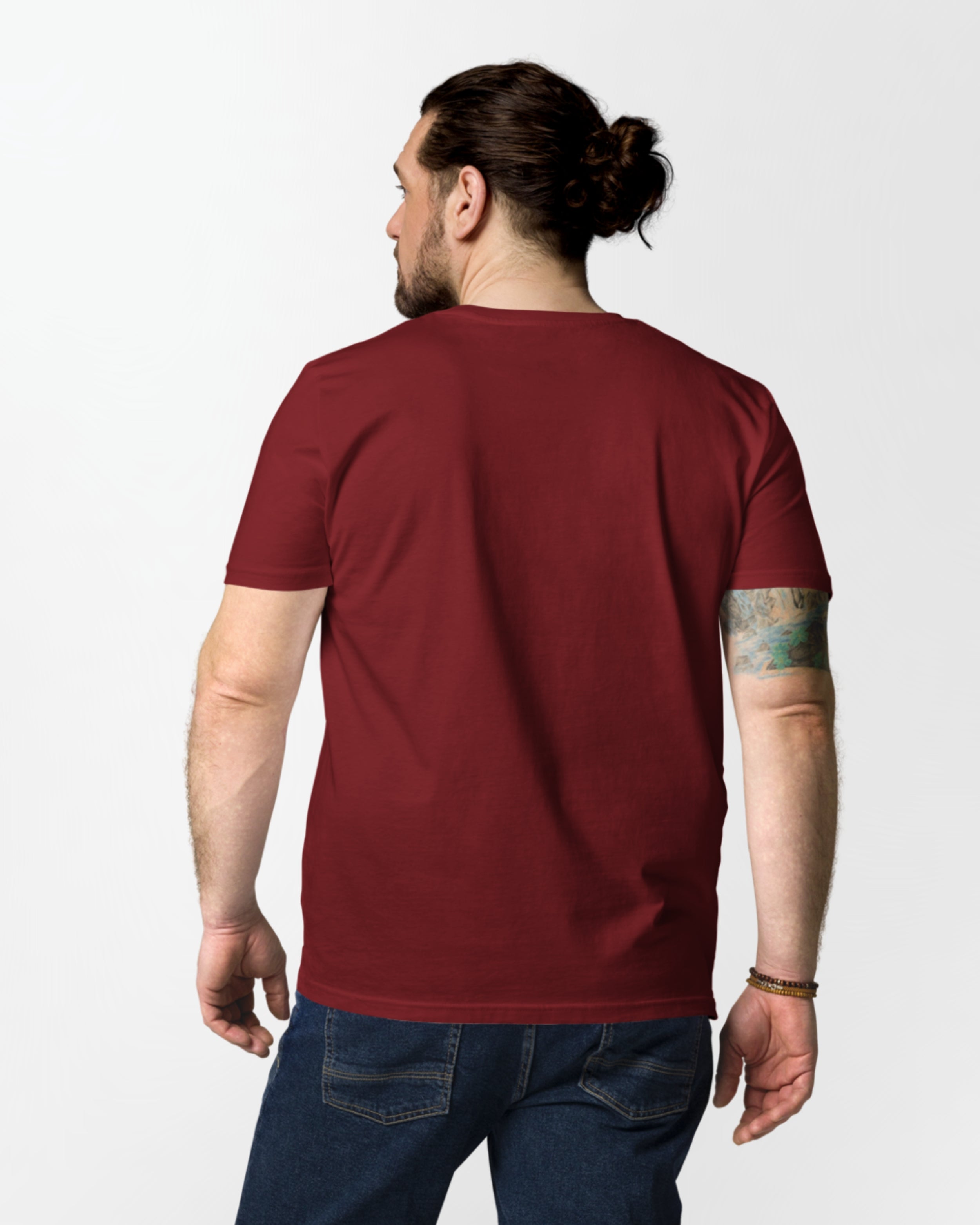 T-Shirt AMBITION Bordeaux