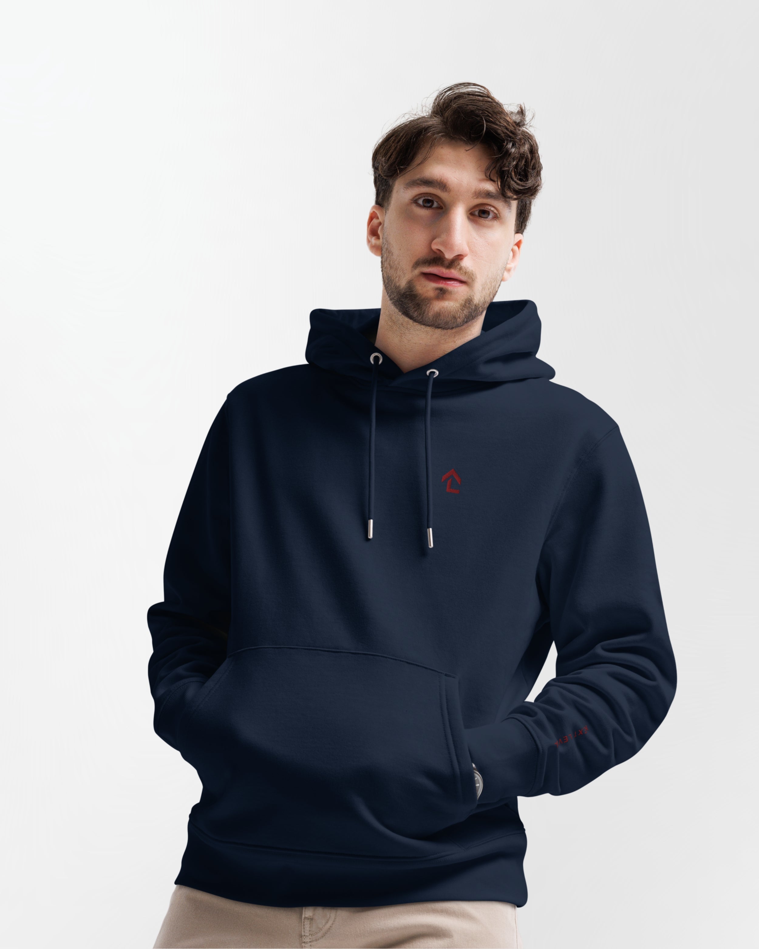 Sweat à capuche VISION Bleu Profond