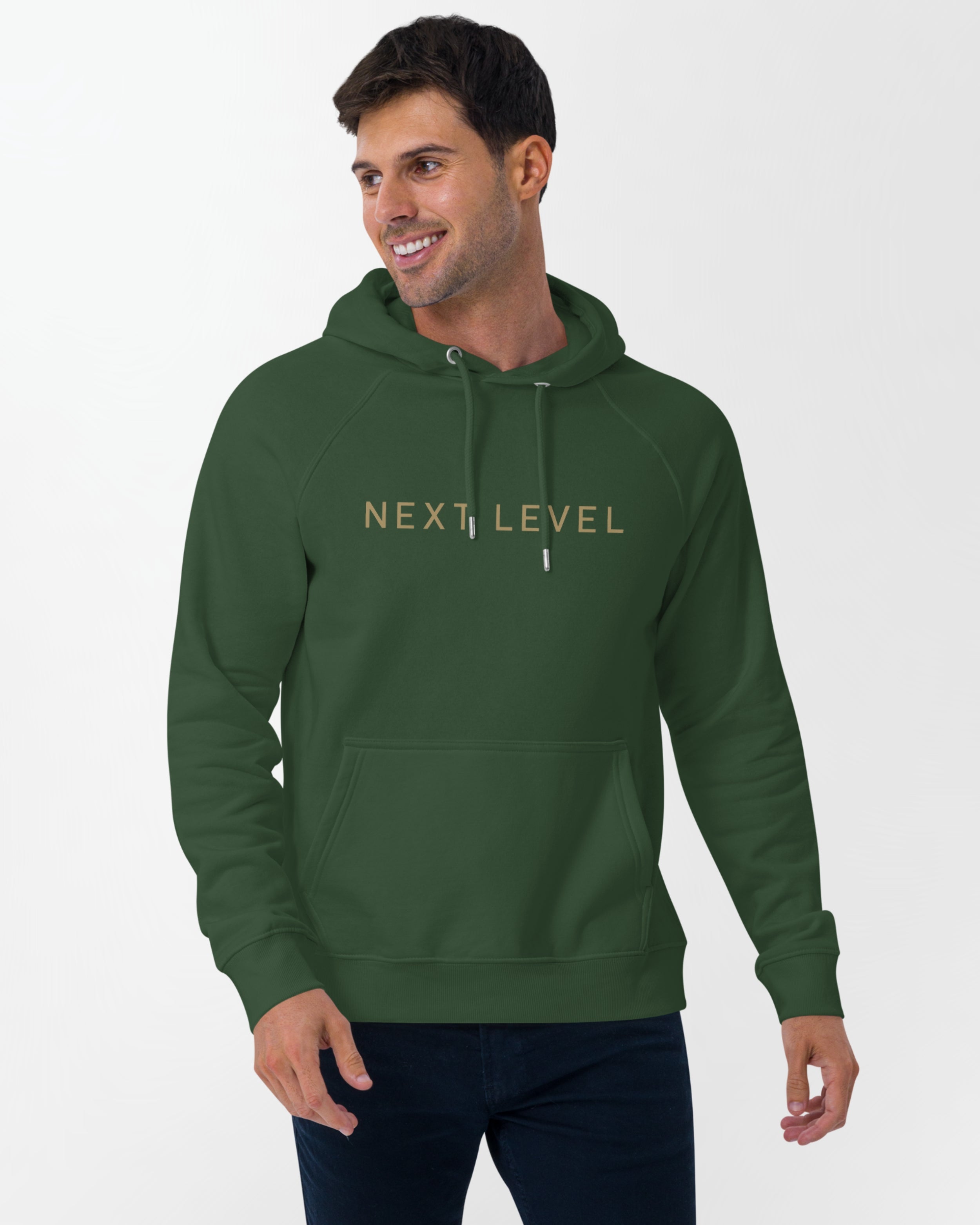 Sweat à capuche AMBITION Vert