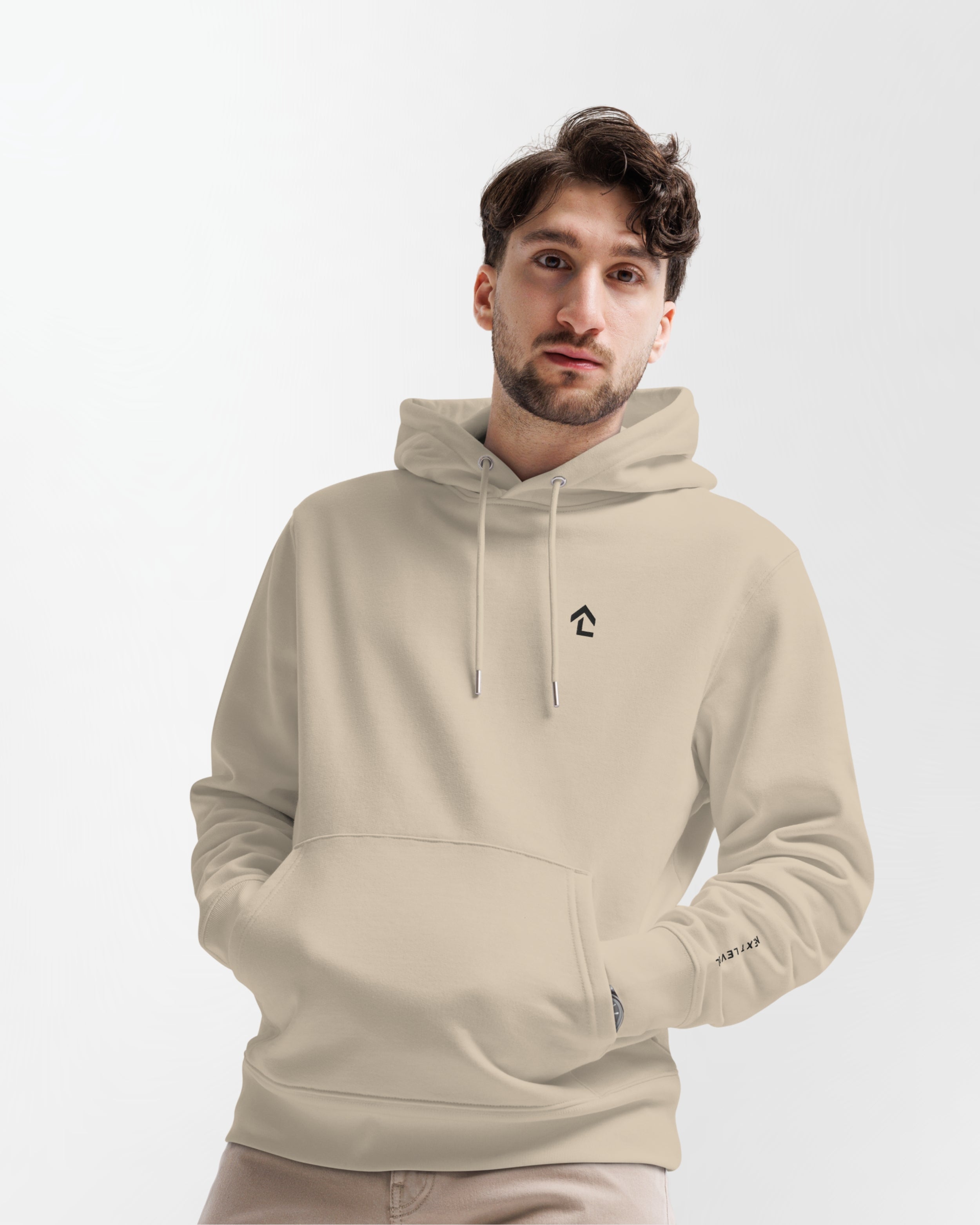 Sweat à capuche VISION Sable