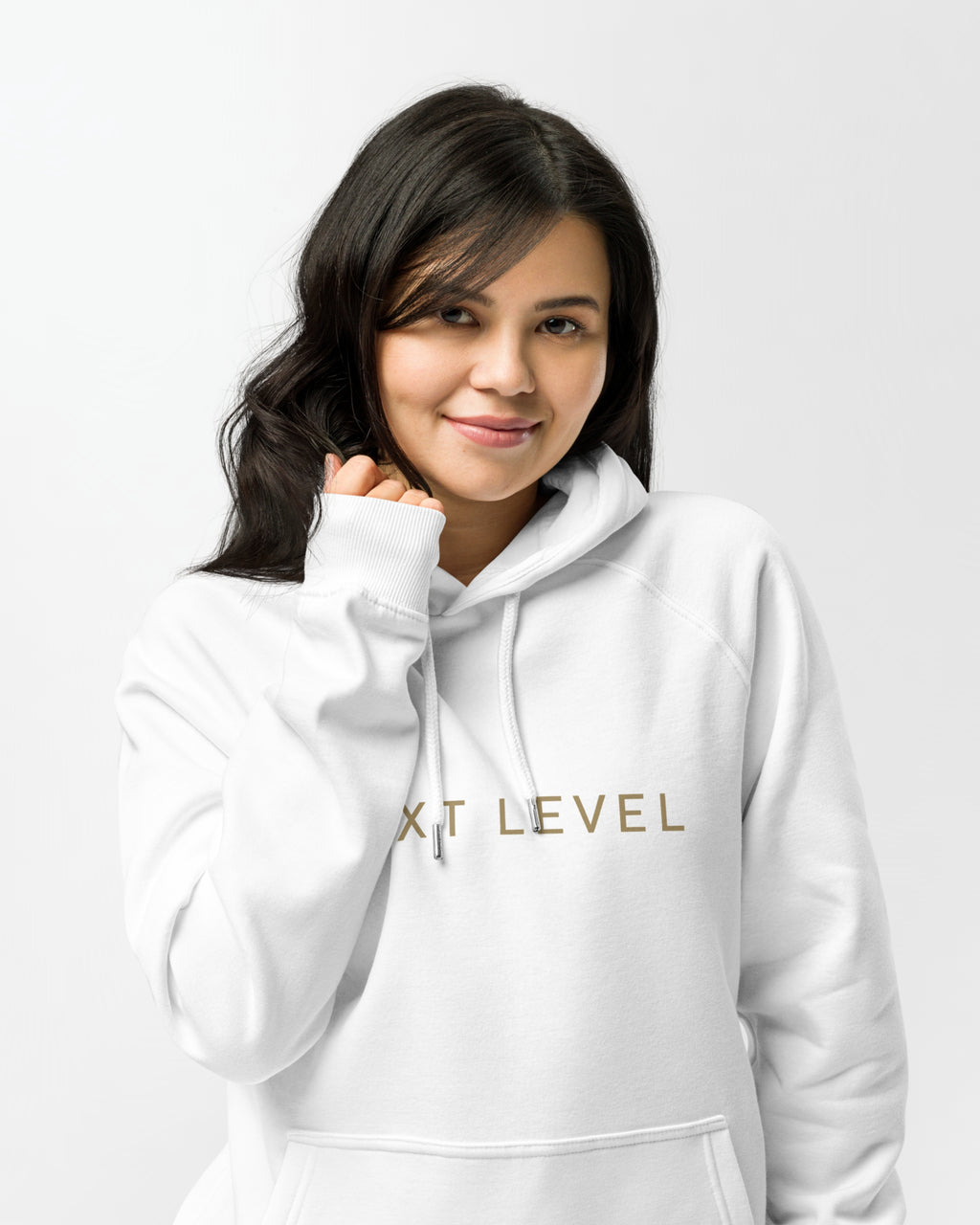 Sweat à capuche AMBITION Blanc