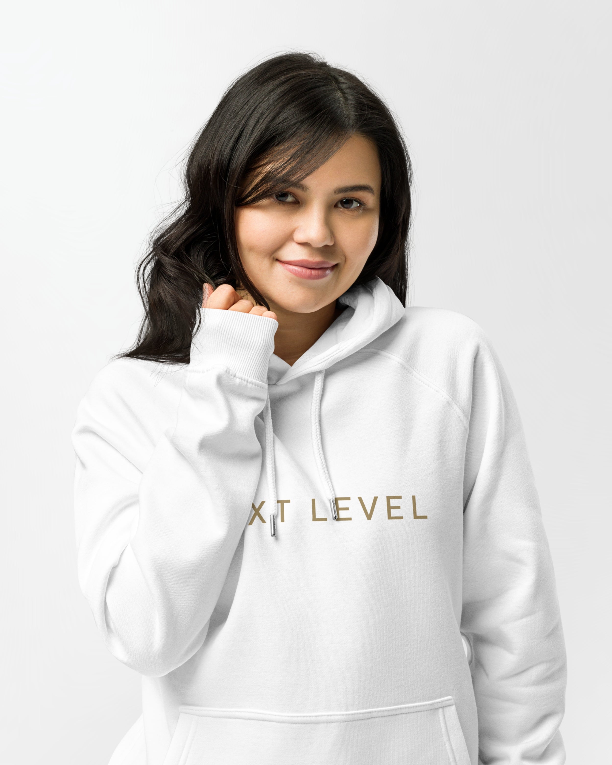 Sweat à capuche AMBITION Blanc