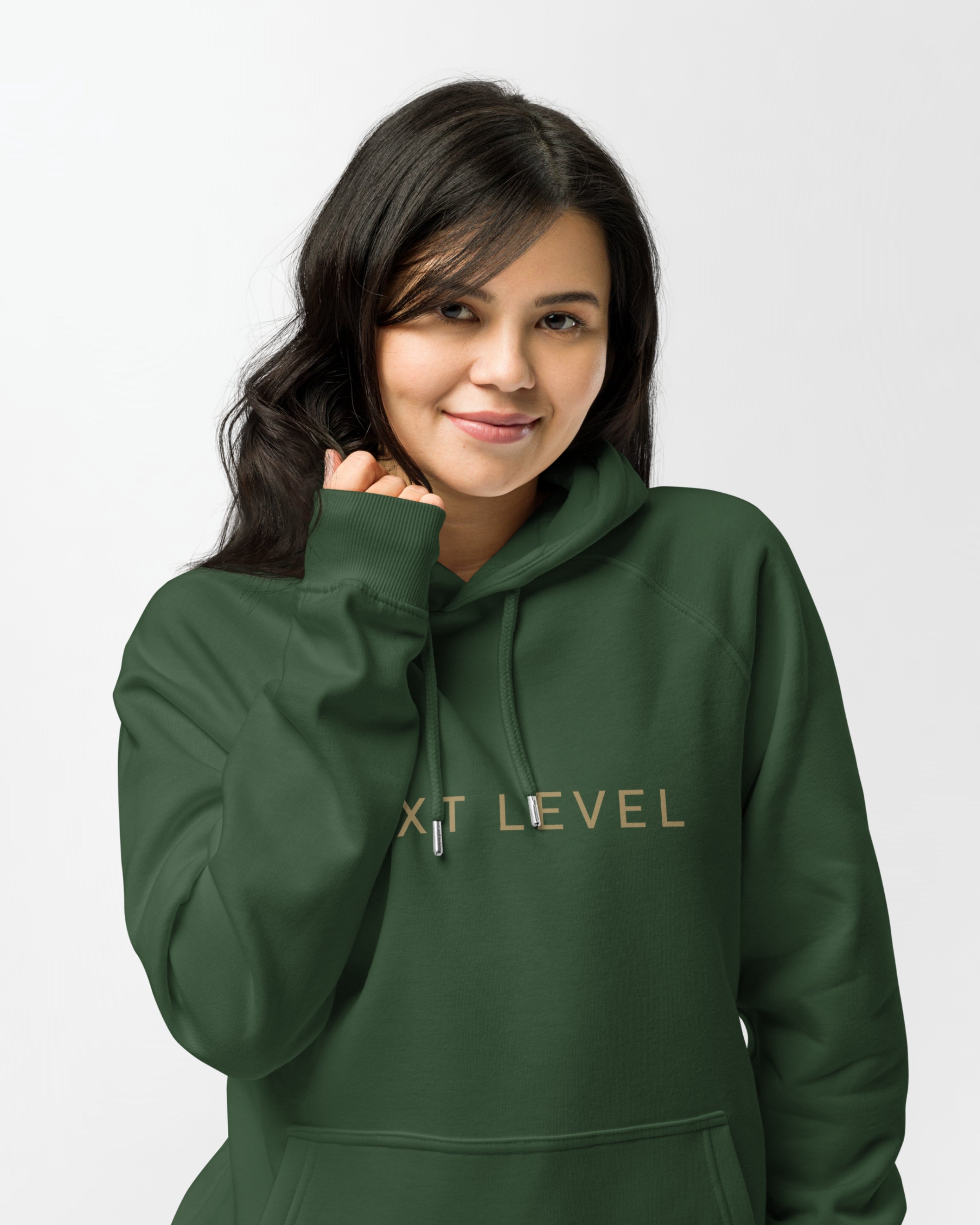 Sweat à capuche AMBITION Vert