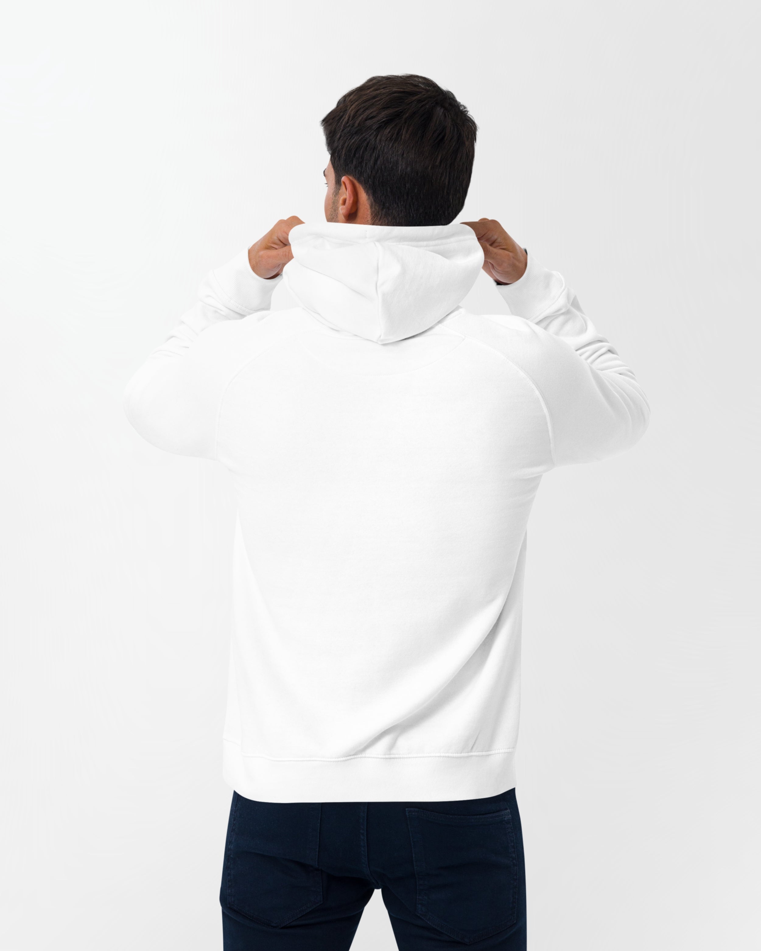 Sweat à capuche AMBITION Blanc