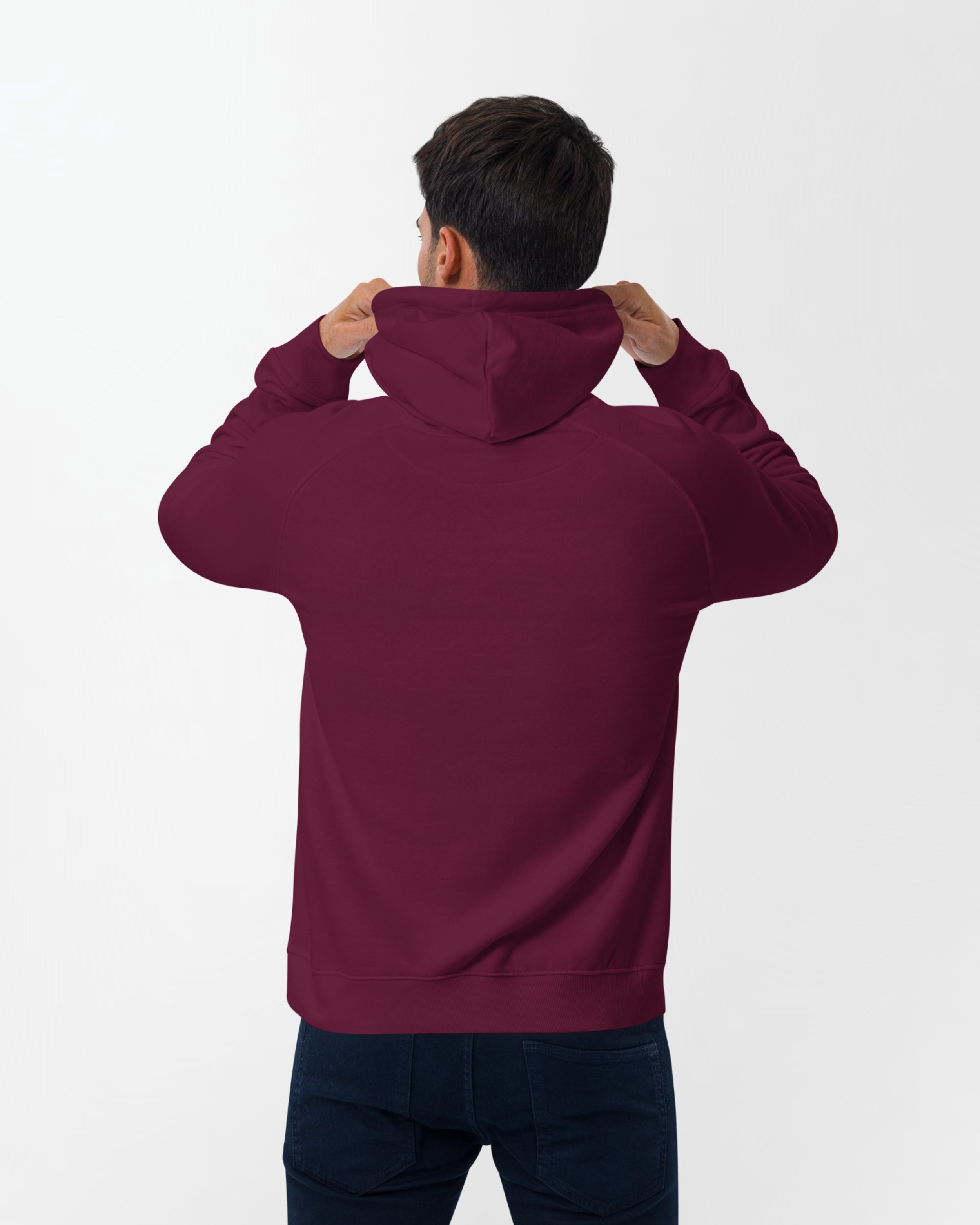 Sweat à capuche AMBITION Bordeaux