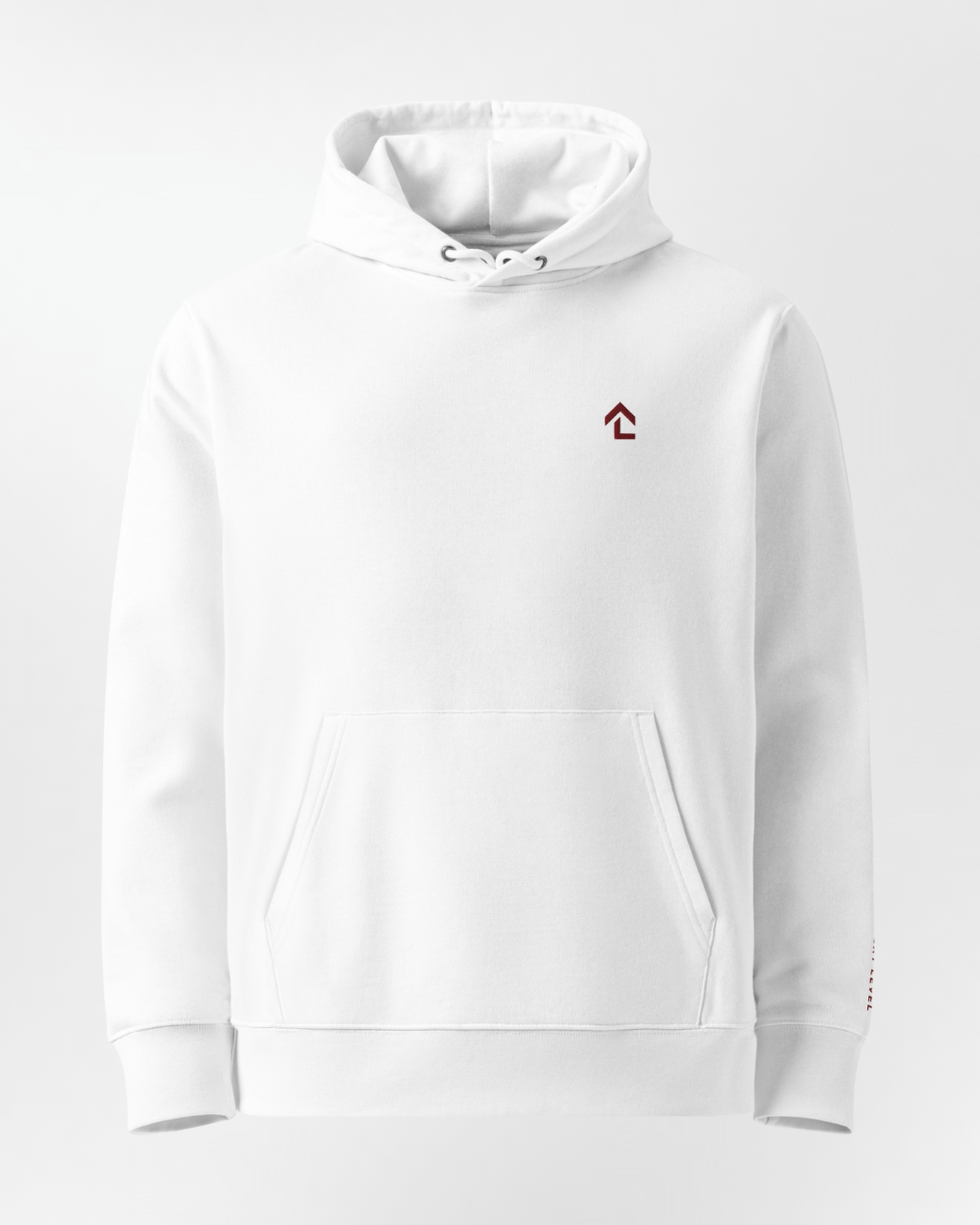 Sweat à capuche VISION Blanc